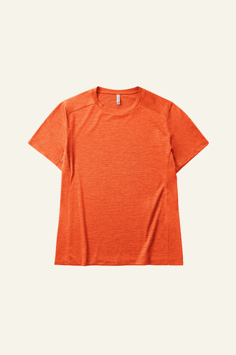 Women's Streetwear Slim Quick-Dry Solid T-shirt