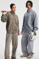 Men/Women's unisex stand-up collar casual jacket for couples