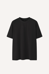 Men's Spring Summer Polyester Solid Crewneck Quick Dry Tee