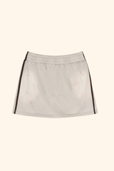 Women's Spring Summer Washed Side Drawstring Spray Skirt