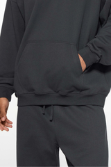 Men's Fall Winter 430g Terry Solid Loose DropShoulder Hoodie