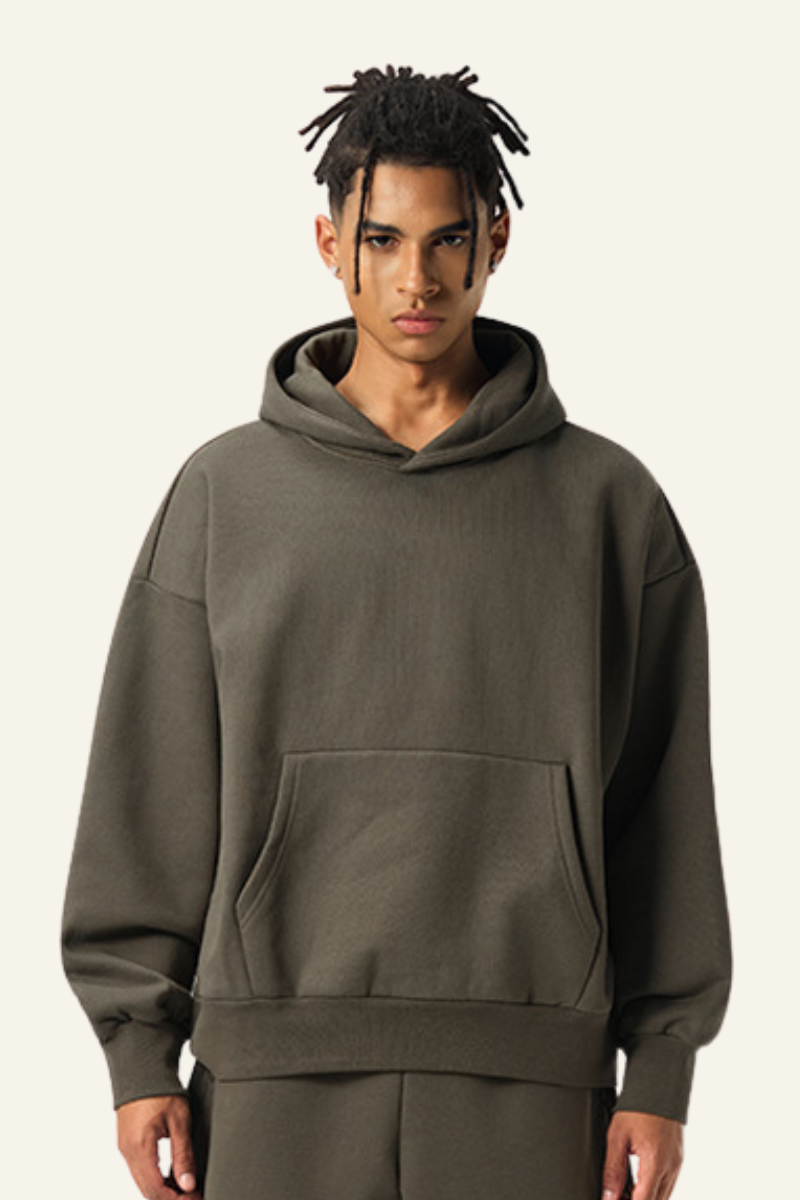 Men's  500G Heavyweight Front Pocket Hoodie