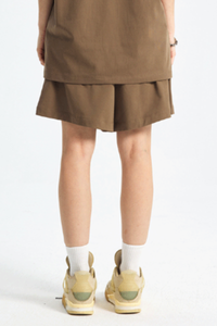 Men's Streetwear Color-Blocked Stripe Shorts
