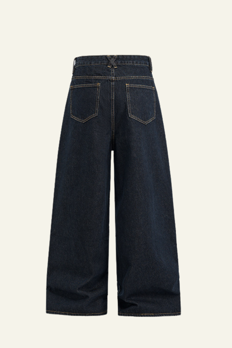 Women's Streetwear Vintage Wide Leg Jeans