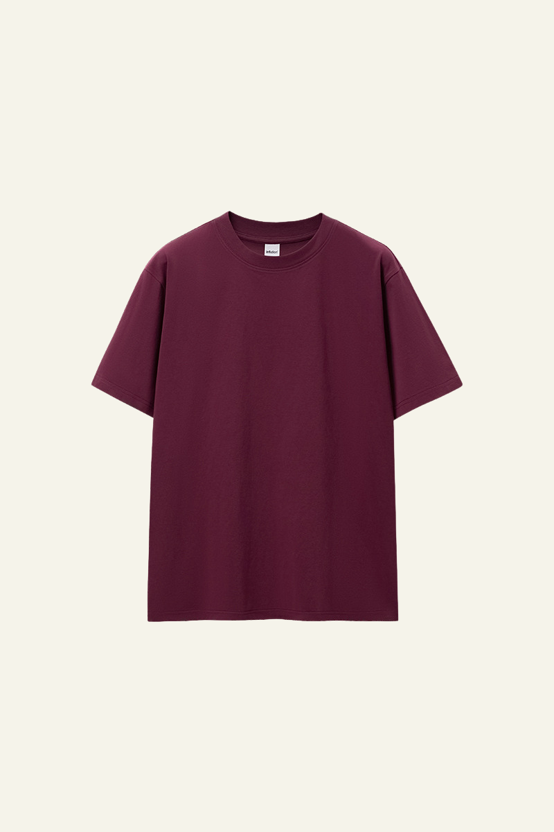 Plus Size Men's Streetwear Solid T-shirt
