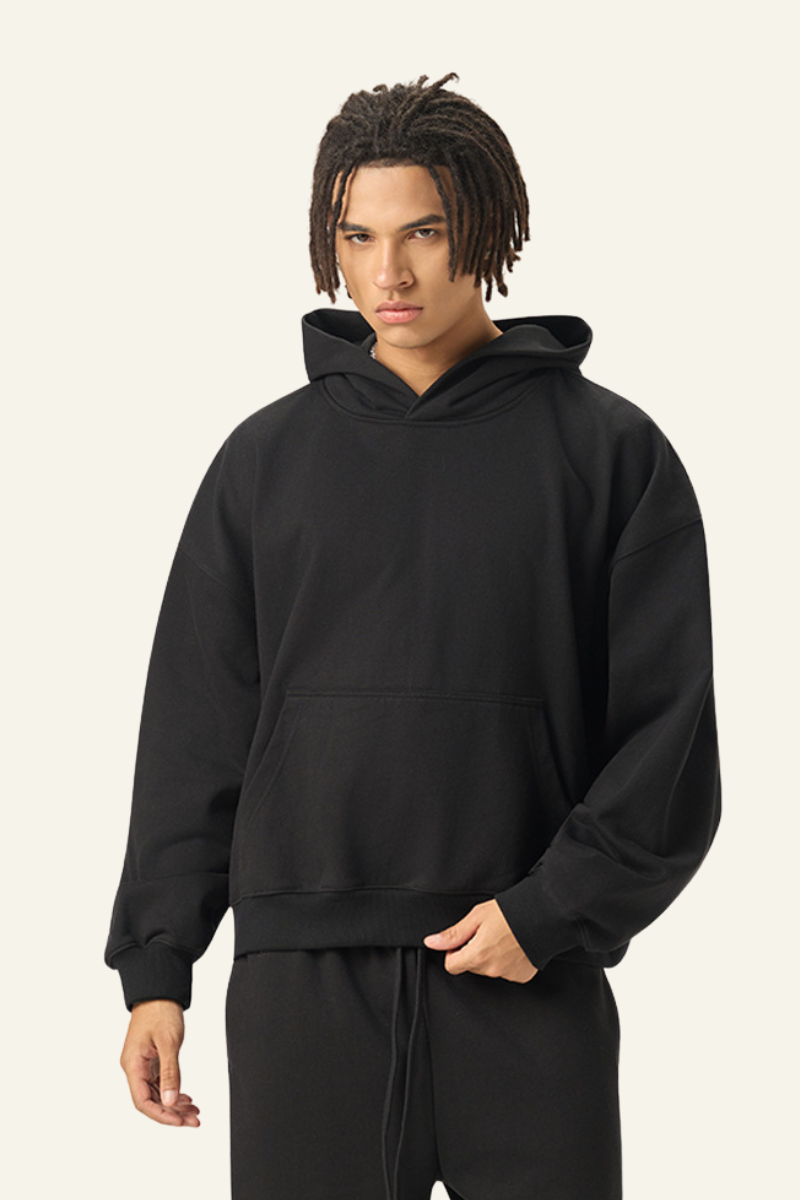 Men's Stretwear Relaxed Fleece-Lined  Hoodie