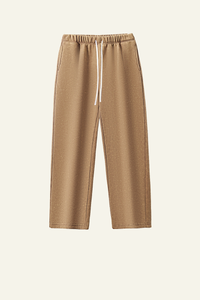 Women's Treated Washed Distressed Casual Pants.