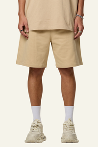 Men's Cotton Heavyweight Drawstring Straight Leg Short