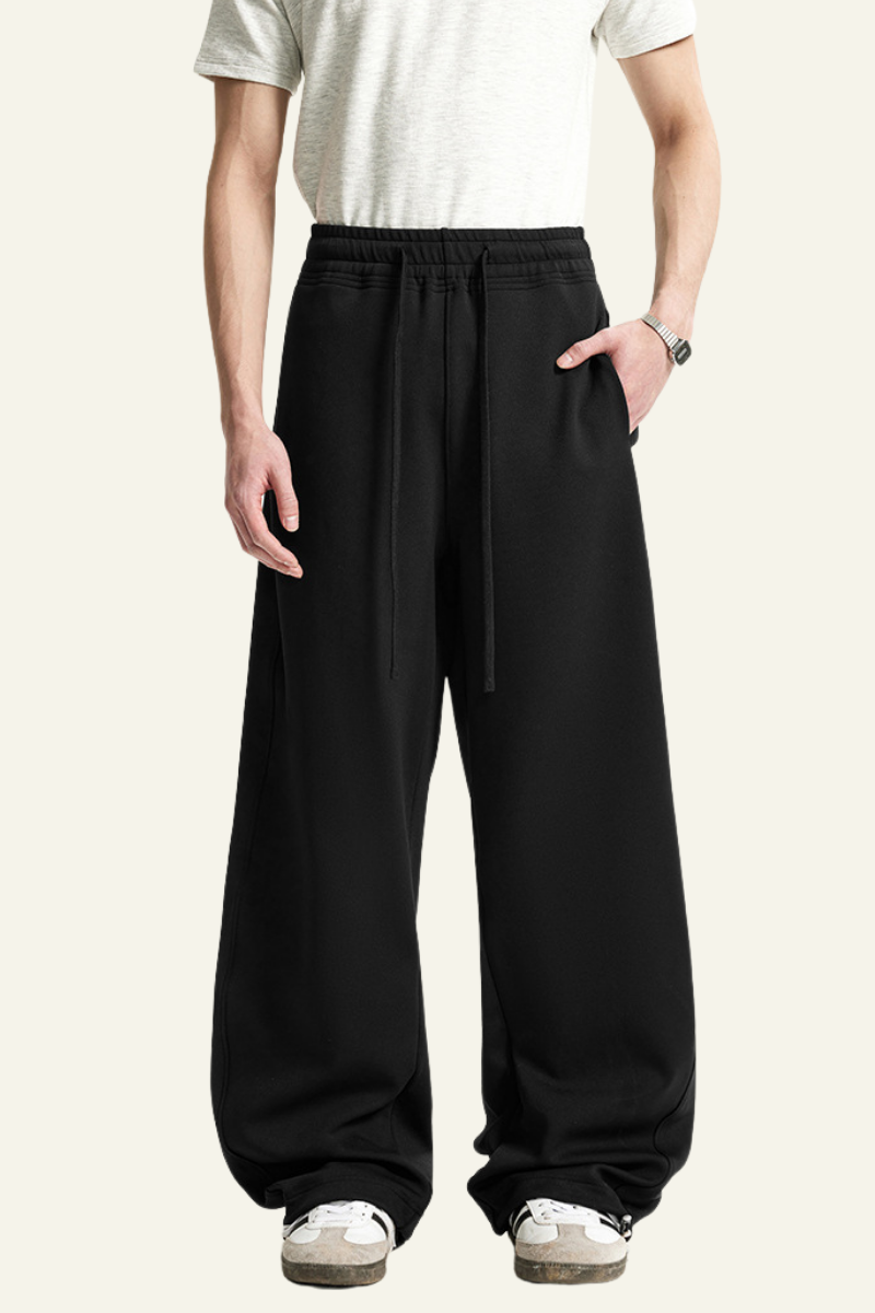 Men's Streetwear Curved Knife Pants