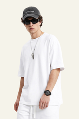 Men's Streetwear Relaxed Solid Color T-shirt