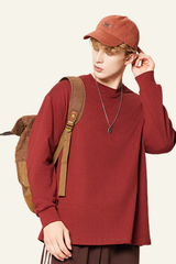 Men's 350 Heavyweight Cotton Long-sleeve T-shirt.