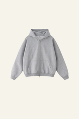 Men's Streetwear Full Zipper Hooded Jacket
