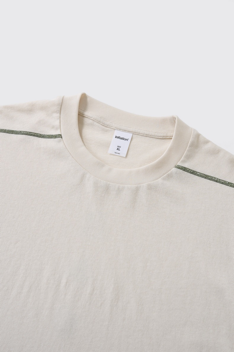 Women's Cotton Linen Symbol Print Long Sleeve Tee