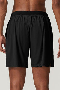 220g nylon and spandex drawstring shorts