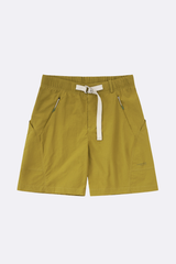 Men's 3D Cut Drawstring Quick Dry Secure Zip Cargo Shorts