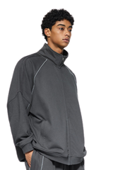 Men's Fall 365g Reflective Stripe Loose Zip Jacket