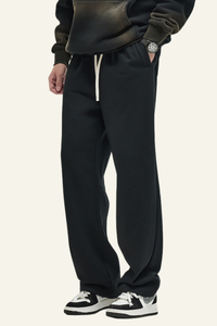 Men's Streetwear Slouchy Drawstring Wide-leg Pants