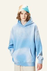 Men's Heavyweight Washed Gradient Hoodie