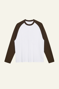 Women's Streetwear Cotton Color Block Long Sleeve T-shirt
