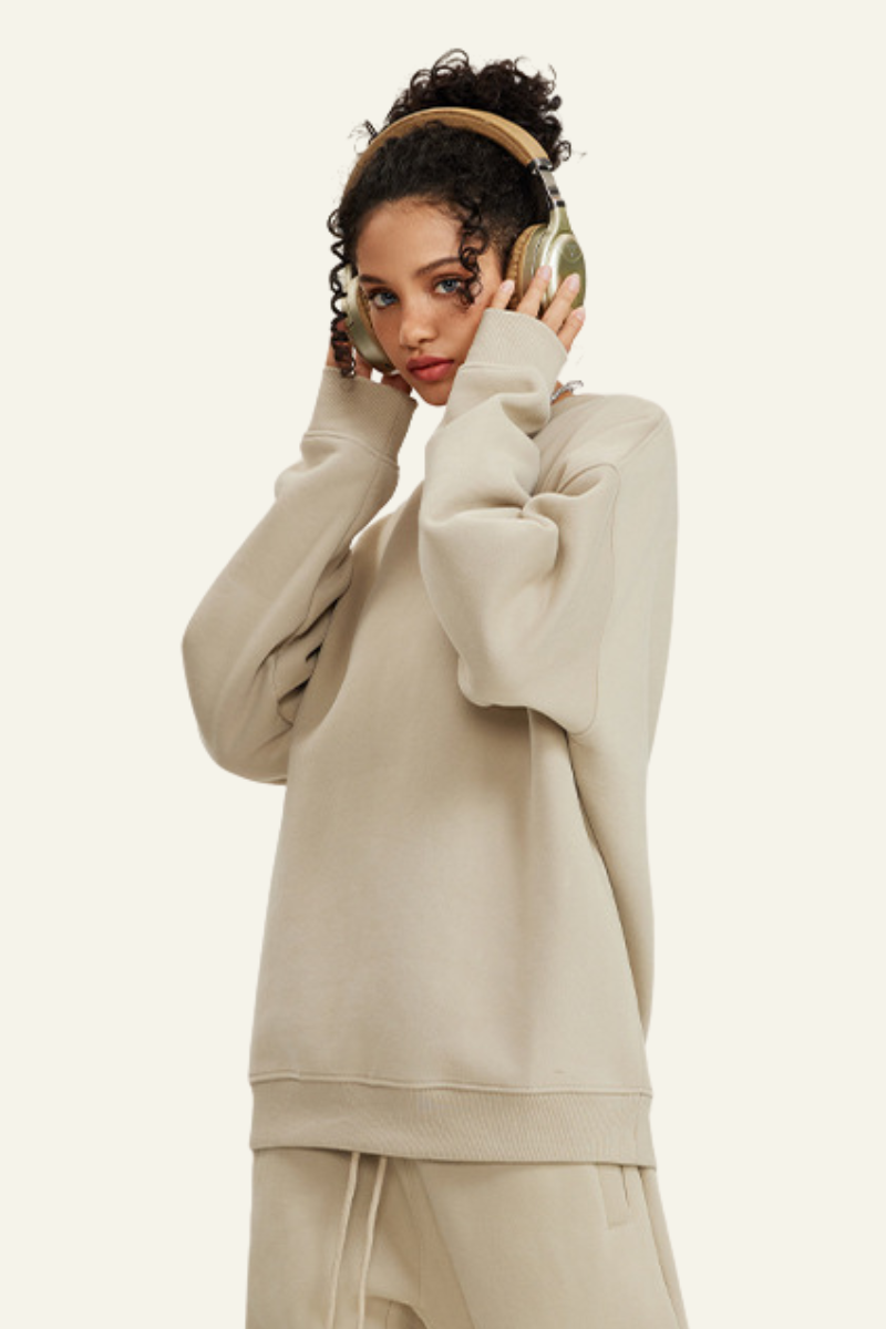 Women's Streetwear Relaxed Pullover Hoodie