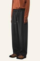 Men's Streetwear Drawstring Straight-Leg Pants