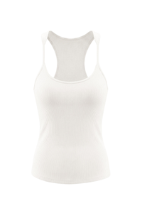 Women's Summer 265g Solid SKM Shaping LowNeck Spaghetti Tank