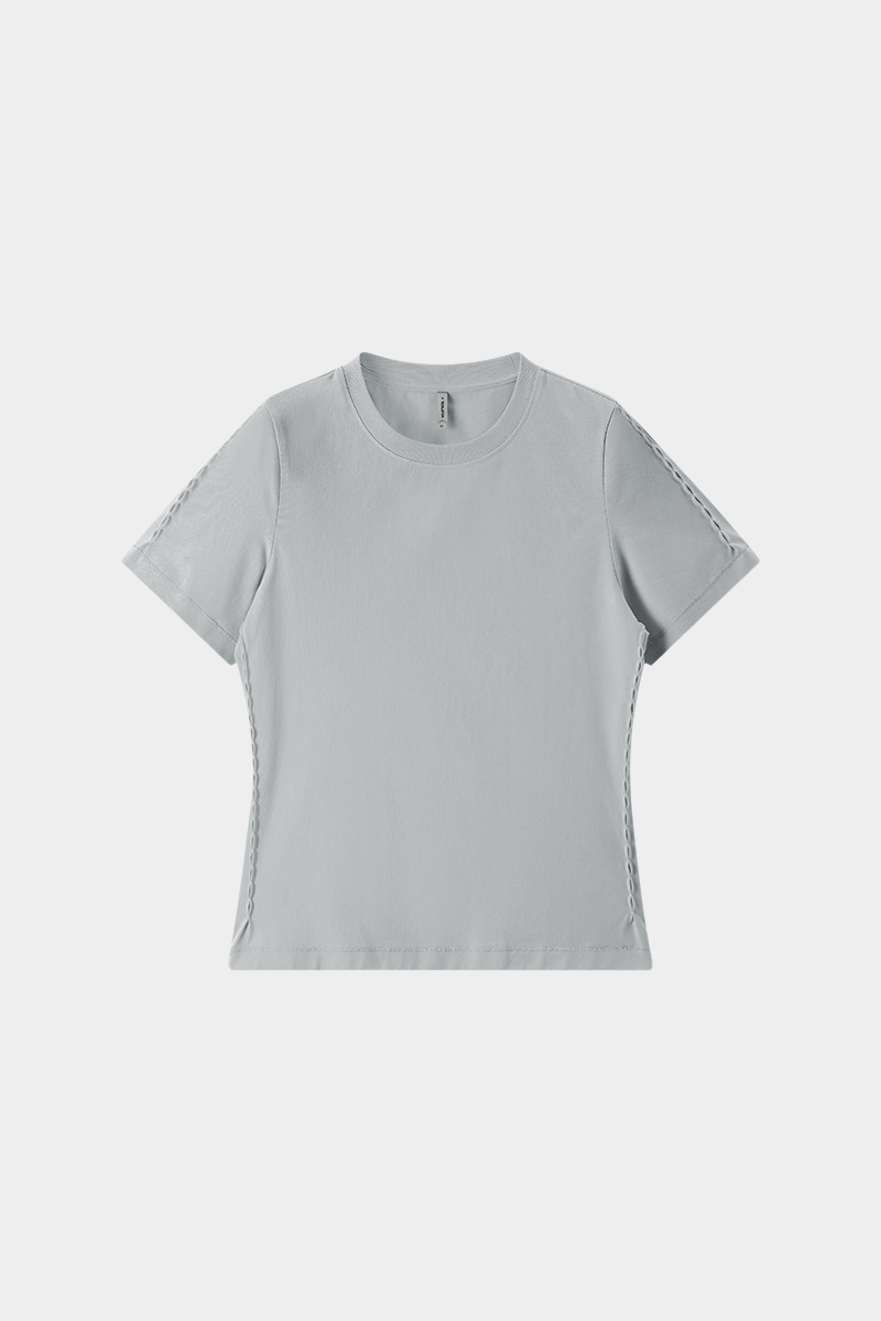 Women's Spring Summer Embroidery Quick Dry Oversized Tee
