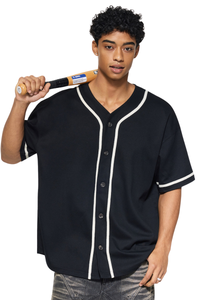 Men's Summer 270g Old Money Button Front Loose Tee