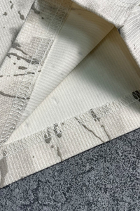 Men's Streetwear Jacquard Crack Print Vintage T-shirt