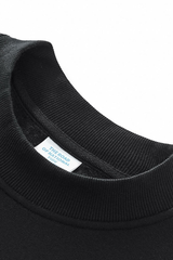 Men's Streetwear Side-Seamed Fleece-lined Pullover