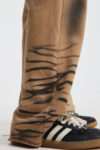 Men's Cotton Streetwear Washed  Gradient Sweatpants