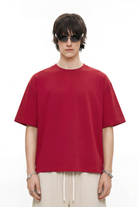 Men's Summer 255g Cotton Crewneck Cooling Boxy Oversized Tee
