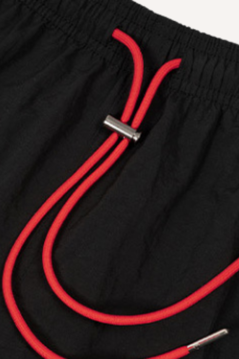 Men's Summer Quick Dry Nylon Drawstring Loose 5" Shorts
