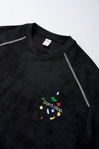 Men's Streetwear Vintage Heart Pattern T-shirt