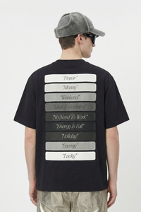 Men's Streetwear Crew Neck T-shirt