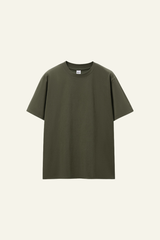 Plus Size Men's Streetwear Solid T-shirt