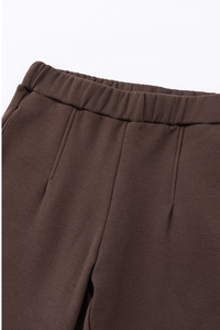 Women's Slimming Pleated waist Flared Pants