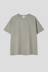 Men's 300g Cotton Raglan Stitch Texture Tee