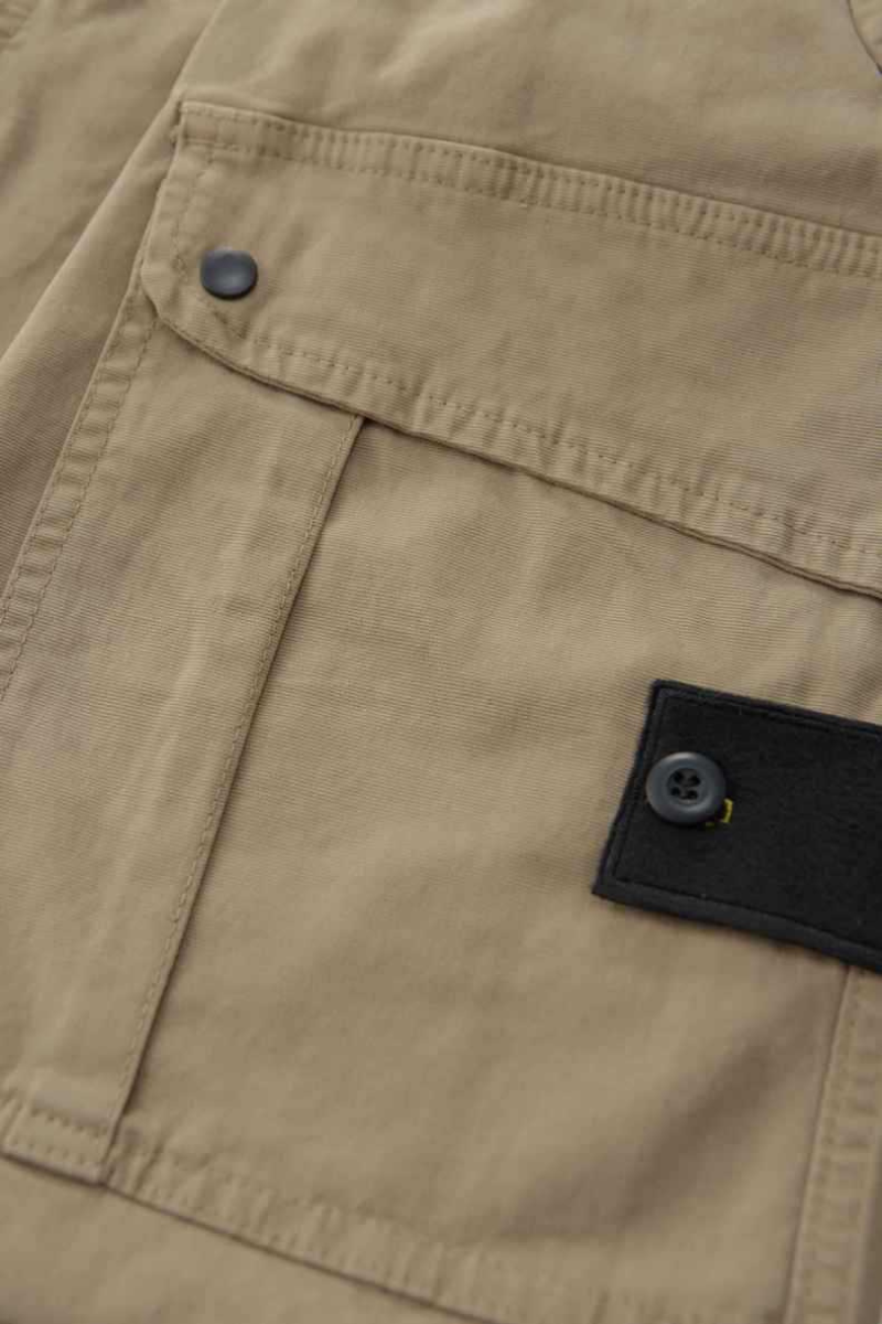 Men's Streetwear Pleated Pocket Cuffed Pants