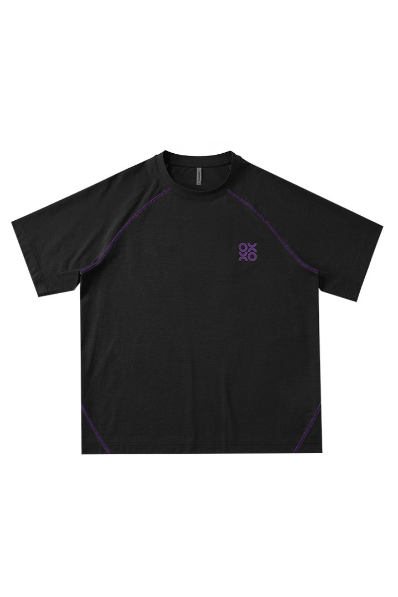 Men's Summer Raglan Cooling UV Colorblock Quick Dry Tee