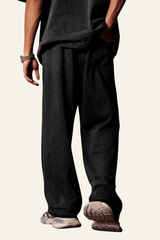 Men's Cotton Vintage Washed Straight Leg Pant
