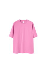 Men's Spring Summer 260g Solid Crewneck Oversized Tee