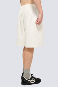 Men's Summer 290g Textured Fleece Loose Elastic Shorts