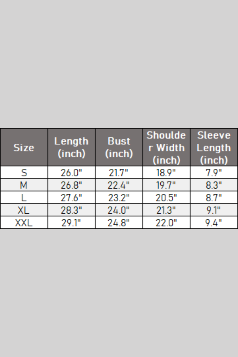Women's Summer 220g Ribbed Set-in Quick Dry Oversized Tee
