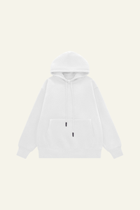 Men's Streetwear Fleece-lined Front Pocket Hoodie