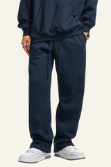Men's Relaxed Athletic Wear Straight-Leg Pants.
