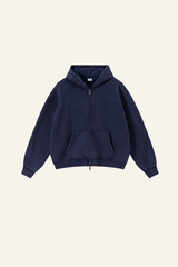 Men's Full Zipper Pocket Hooded Jacket