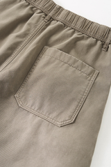 Men's Washed  Vintage Fleece-Lined Casual Pants.