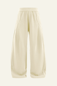 Women's Streetwear Twill Wide Leg Pants