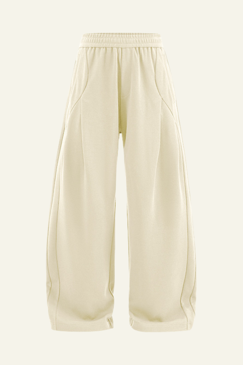 Women's Streetwear Twill Wide Leg Pants